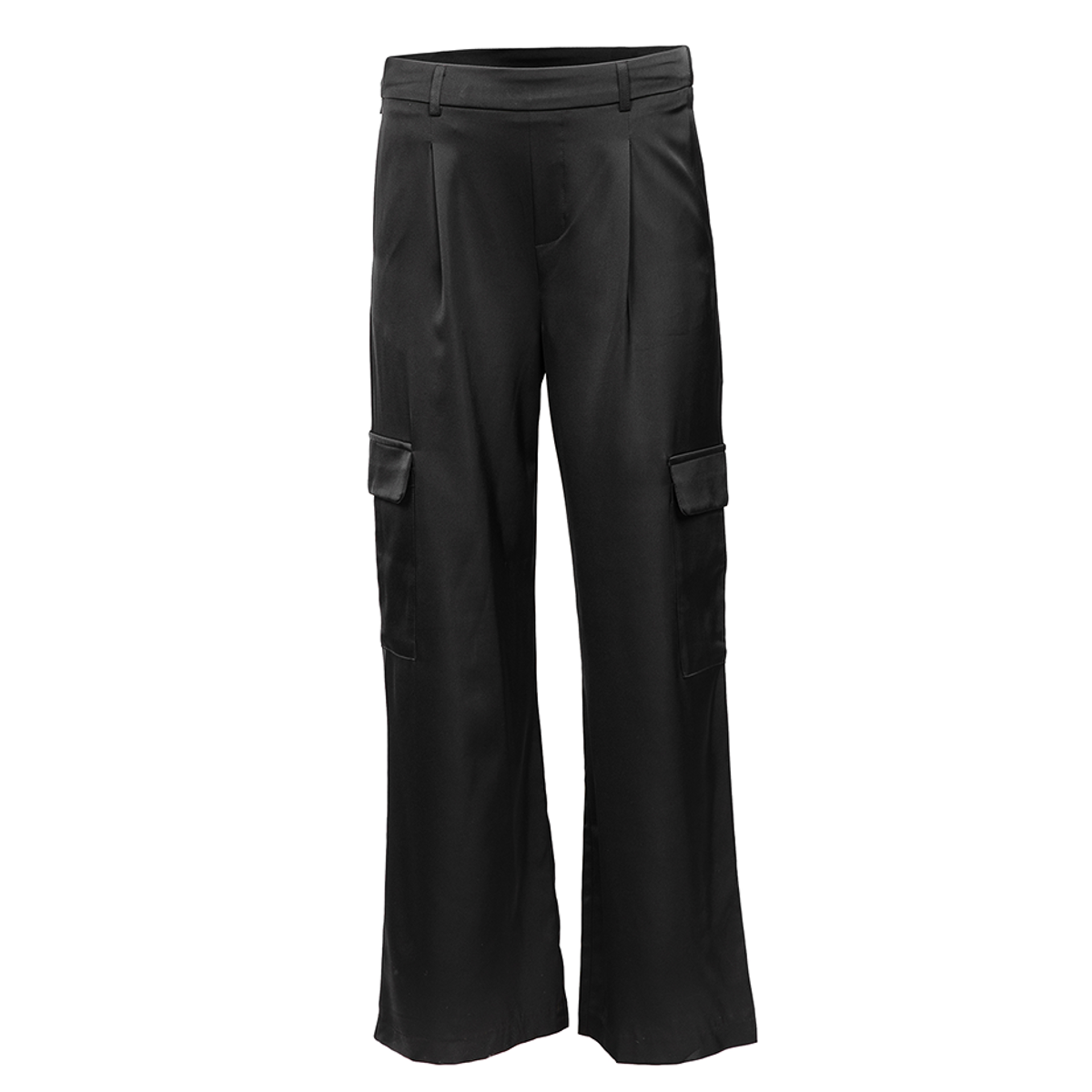 Numbers Satin Cargo Pants